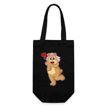 Mariage Bear Bride Veil - Sac à bouteille - noir - Devant