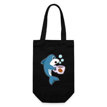 Tasse à café Delfin - Sac à bouteille - noir - Devant