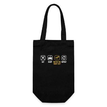 Manger Sleep Watch The Night Sky Repeat Cosmologist - Sac à bouteille - noir - Devant
