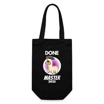 Master 2023 - Master terminé - Sac à bouteille - noir - Devant