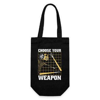 Choose Your Weapon Tadpole Tree Frog Toad - Gift Bag for Bottles - black - Front
