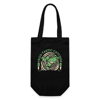 Frog Tastic Catcher Tadpole Tree Frog Frog - Gift Bag for Bottles - black - Front