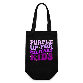 Groovy Purple Up pour le Mois des enfants militaires The Mili - Sac à bouteille - noir - Devant