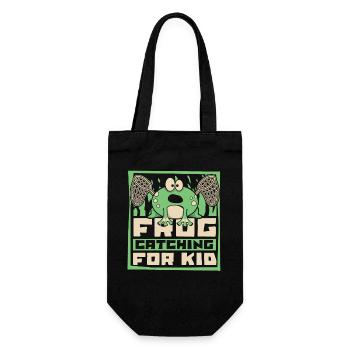 Frog Catching For Kid Tree Frog Toad Frog - Gift Bag for Bottles - black - Front