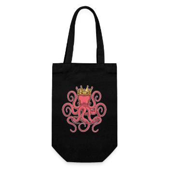 Couronne de pieuvre - Sac à bouteille - noir - Devant