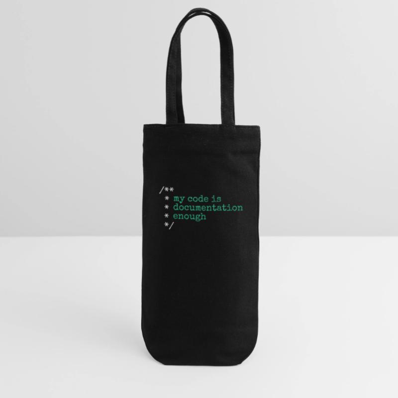 Mon code est assez documenté développeur Sac à bouteille