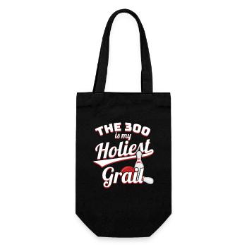 Le 300 est mon Graal le plus sacré - Sac à bouteille - noir - Devant