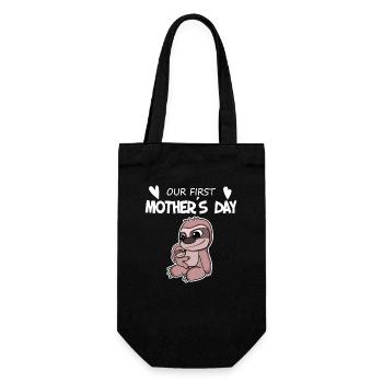 Fête des Mères - Premier Cadeau de Fête des Mères - Sac à bouteille - noir - Devant