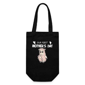Fête des Mères - Premier Cadeau de Fête des Mères - Sac à bouteille - noir - Devant