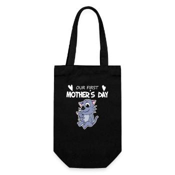 Fête des Mères - Premier cadeau de la fête des Mères - Sac à bouteille - noir - Devant