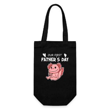 Fête des pères - Premier cadeau pour la fête des pères - Sac à bouteille - noir - Devant