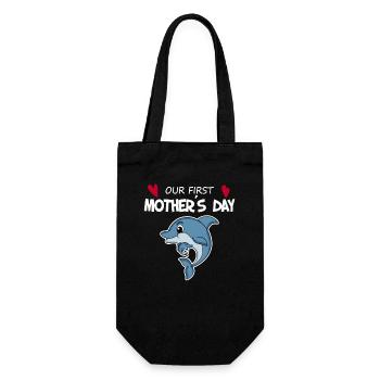 Fête des Mères - Premier cadeau de la fête des Mères - Sac à bouteille - noir - Devant