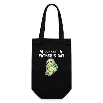 Fête des Pères - Premier cadeau de la fête des Pères - Sac à bouteille - noir - Devant