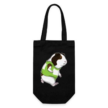 Cochon d’Inde joggeur jogging sport - Sac à bouteille - noir - Devant