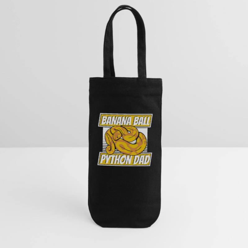 Boule de banane Python Papa Python Serpent Banane Sac à bouteille