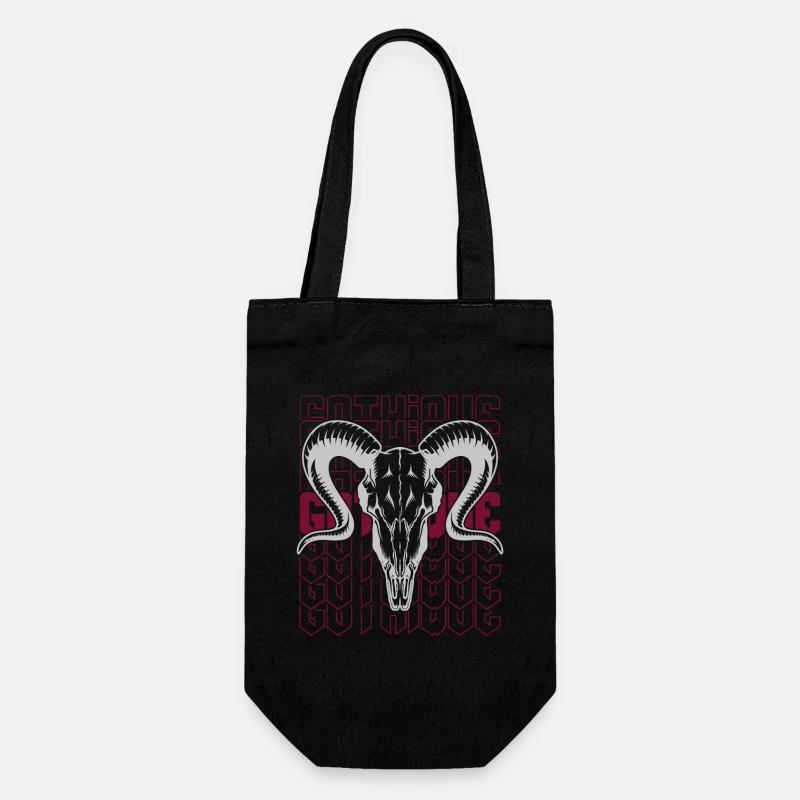Esthétique Gothique - Sac à bouteille - noir