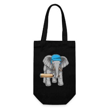 Elephant Cricket Cricket Bats - Gift Bag for Bottles - black - Front