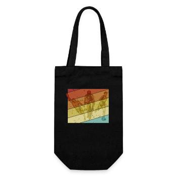 Retro Triathlete Training Triathlon Bike Pro - Gift Bag for Bottles - black - Front