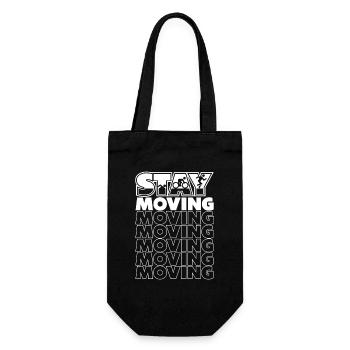 Stay Moving Triathlete Training Triathlon Bike Pro - Gift Bag for Bottles - black - Front