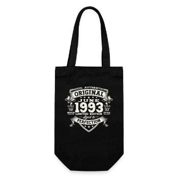 30th Birthday Man Juin Année 1993 Original - Sac à bouteille - noir - Devant
