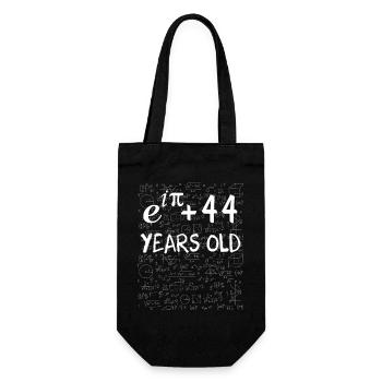 43. Geburtstag 43 Jahre Euler - Geschenkbeutel für Flaschen - Schwarz - Vorne