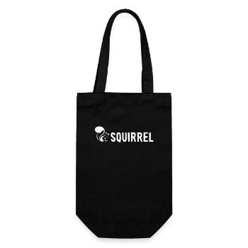 Écureuil Renard Écureuil Gris Écureuil - Sac à bouteille - noir - Devant