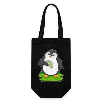 Pingouin Éventail à main - Sac à bouteille - noir - Devant