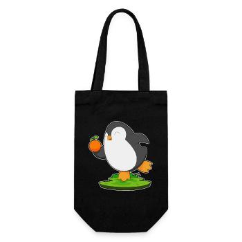 Orange Pingouin - Sac à bouteille - noir - Devant