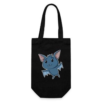 Fledermaus - Geschenkbeutel für Flaschen - Schwarz - Vorne