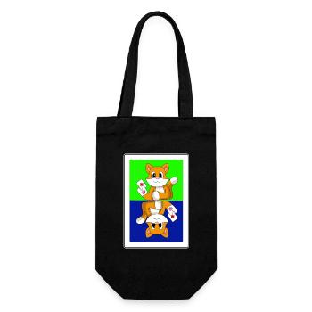Cartes de poker Cat Poker - Sac à bouteille - noir - Devant