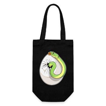 Tétine Serpent Bébé - Sac à bouteille - noir - Devant