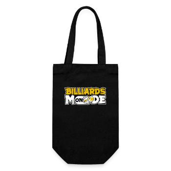Billiards Mode On Billiards Snooker Billardtisch - Geschenkbeutel für Flaschen - Schwarz - Vorne