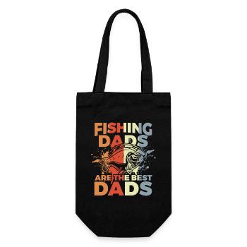 Drôle de papa ange - Sac à bouteille - noir - Devant
