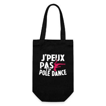 Je Peux Pas J'ai Pole Dance - Sac à bouteille - noir - Devant