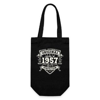 66th Birthday Man Original Juillet 1957 - Sac à bouteille - noir - Devant