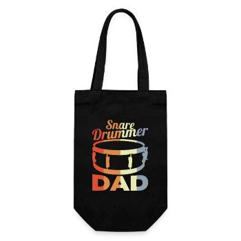 Père batteur - Sac à bouteille - noir - Devant