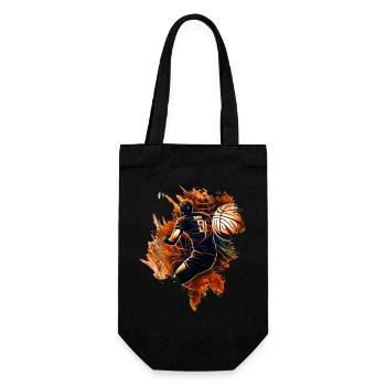 Joueurs de volley-ball - Sac à bouteille - noir - Devant
