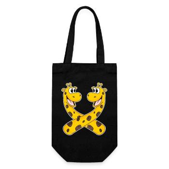 Girafe Girafe - Sac à bouteille - noir - Devant