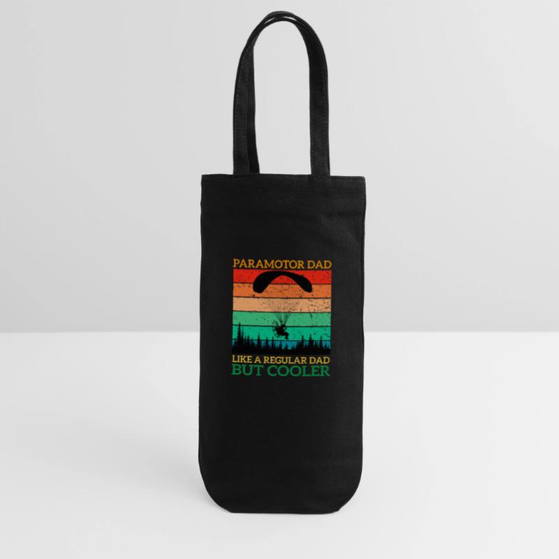 Paramotor Dad Paramotor Pilot Paraglider Lover Gift Bag for Bottles