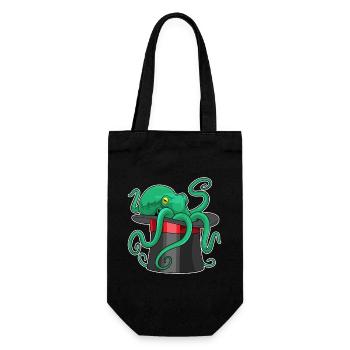 Octopus Wizard Cylindre - Sac à bouteille - noir - Devant