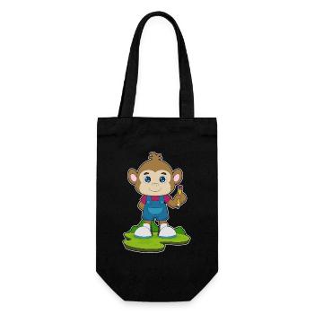 École de crayons Monkey Student - Sac à bouteille - noir - Devant