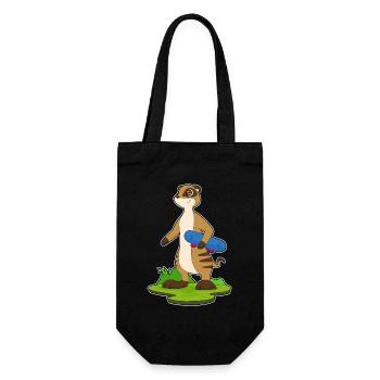Suricate Skater Skateboard - Sac à bouteille - noir - Devant