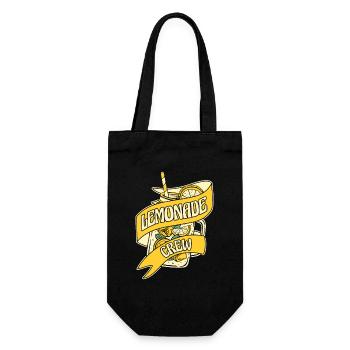 Lemonade Crew Lemonade Seller Lemonade - Gift Bag for Bottles - black - Front