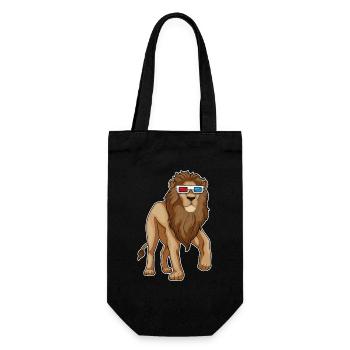 Lunettes Lion - Sac à bouteille - noir - Devant