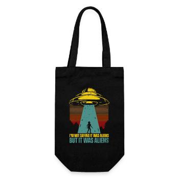 Je ne dis pas que c’était des extraterrestres, mais c’était des extraterrestres - Sac à bouteille - noir - Devant