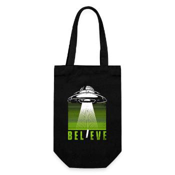 Croire conspiration Außerirdischer extraterrestre OVNI - Sac à bouteille - noir - Devant
