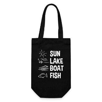 Pêche - Sac à bouteille - noir - Devant