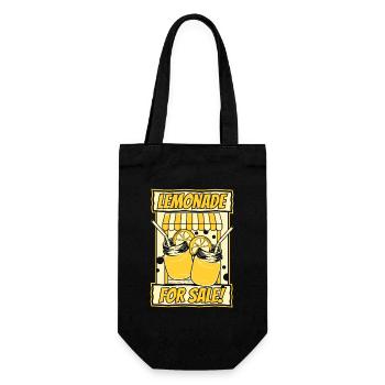 Limonade à vendre Limonade Vendeur Limonade - Sac à bouteille - noir - Devant
