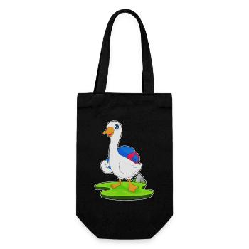 Duck Hiker Backpack Hiking - Gift Bag for Bottles - black - Front
