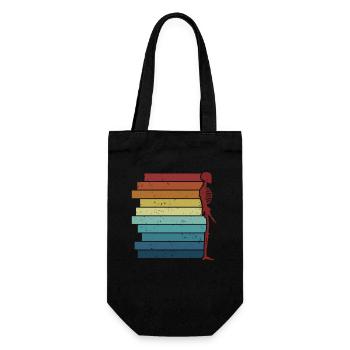 Retro X-Ray Technician Radiographer Technologist - Gift Bag for Bottles - black - Front